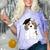 Graduation Beagle Dog 2017 Graduate Graduation Tee Comfort Color Blast T-Shirt Amethyst
