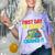 Graduation First Day Of School Crushed It Comfort Color Blast T-Shirt Amethyst