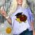 Graduation Hedgehog 2017 Graduate Graduation T-Shirt Comfort Color Blast T-Shirt Amethyst