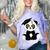 Graduation Panda Bear 2017 Graduate Graduation T-Sh Comfort Color Blast T-Shirt Amethyst
