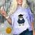 Graduation Penguin Licensed Smartass Graduate Comfort Color Blast T-Shirt Amethyst
