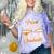 Graduation Proud Parents Of a 2024 Graduate For Mom And Dad Comfort Color Blast T-Shirt Amethyst