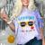 Graduation Shirt Goodbye PreK Hello Kindergarten School Comfort Color Blast T-Shirt Amethyst