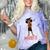 Graduation Woman Tshirt Black Melanin Masters Degree Comfort Color Blast T-Shirt Amethyst