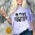 My Granddaughter Did It Graduation Graduated Proud Children Comfort Color Blast T-Shirt Amethyst