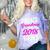 Grandma Graduation Shirt 2018 High School College Grad Comfort Color Blast T-Shirt Amethyst