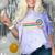 Groovy Since The 70s Aesthetic Nostalgia 1970's Retro Comfort Color Blast T-Shirt Amethyst