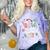 Groovy DSW Doctor Of Social Work Graduation DSW Graduate Comfort Color Blast T-Shirt Amethyst