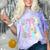 Groovy In My Last Day Of School Era Second Grade Graduation Comfort Color Blast T-Shirt Amethyst