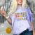 Gross Motor Promoter Physical Therapist Graduation Comfort Color Blast T-Shirt Amethyst