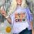 Grouchy Potato Crew Introvert Sarcasm Premium Tri-Blend Comfort Color Blast T-Shirt Amethyst