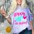 Happy Last Day Of Fifth 5th Grade Teacher Student Graduation Comfort Color Blast T-Shirt Amethyst