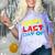 Happy Last Day Of School Graduation Teachers Student Comfort Color Blast T-Shirt Amethyst