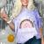 HAPPY LAST OF DAY SCHOOL Rainbow Teacher Student Graduation Men Women Girls Kids Comfort Color Blast T-Shirt Amethyst
