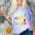 Happy Last Day Of School Teacher Kids Boys Girls Graduation Comfort Color Blast T-Shirt Amethyst