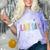 Happy Last Day Of School Women Teachers School Graduation Comfort Color Blast T-Shirt Amethyst