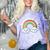 I Hate Everybody Rainbow Sarcastic Grumpy Introvert Comfort Color Blast T-Shirt Amethyst I Hate Everybody Rainbow Sarcastic Grumpy Introvert Comfort Color Blast T-Shirt Amethyst
