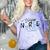 Hospice Nurse Doctor Graduation Medical Nursing RN Comfort Color Blast T-Shirt Amethyst
