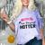 Hotter By One Degree Class Of 2018 Graduation T-Shirt Comfort Color Blast T-Shirt Amethyst