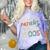 Humor Retro Please Be Patient With Me I'm From The 1900s Comfort Color Blast T-Shirt Amethyst