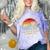 Id Rather Be Playing With My Disc Introvert Disc Golf Comfort Color Blast T-Shirt Amethyst