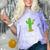 I'm Not A Hugger Cactus Not a Hugger Introvert Cute Comfort Color Blast T-Shirt Amethyst I'm Not A Hugger Cactus Not a Hugger Introvert Cute Comfort Color Blast T-Shirt Amethyst