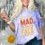 I'm Not Mad This Is Just My Face Introvert Comfort Color Blast T-Shirt Amethyst