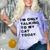 I'm Only Talking To My Cat Today Introvert Chalk Comfort Color Blast T-Shirt Amethyst I'm Only Talking To My Cat Today Introvert Chalk Comfort Color Blast T-Shirt Amethyst