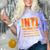 INTJ Architect Personality Introvert Sarcastic Orange Comfort Color Blast T-Shirt Amethyst