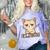 Introvert Anime Cat Ew People Comfort Color Blast T-Shirt Amethyst