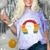 Introvert Antisocial Men Women Kids Boys Girls Comfort Color Blast T-Shirt Amethyst