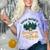 Introvert Camping Social Battery Recharging In The Woods Comfort Color Blast T-Shirt Amethyst
