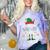 The Introvert Elf Christmas Family Matching Fun Xmas Top Comfort Color Blast T-Shirt Amethyst
