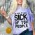 Introvert Men Women Sarcastic Saying Sick Of People Comfort Color Blast T-Shirt Amethyst Introvert Men Women Sarcastic Saying Sick Of People Comfort Color Blast T-Shirt Amethyst