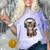 Introvert Mode Cat With Headphones Kitten Lover Comfort Color Blast T-Shirt Amethyst