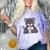 Introvert Panther And Coffee Lovers Comfort Color Blast T-Shirt Amethyst