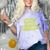 Introvert Shy Person Joke Anti-Social Quote Comfort Color Blast T-Shirt Amethyst