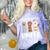Introvert Unite Kitty Paws Raise Introverted Gathering Comfort Color Blast T-Shirt Amethyst