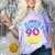Introvert But Willing To Discuss 90s R&B 1990s Kid Comfort Color Blast T-Shirt Amethyst