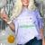 Introvert But Willing To Discuss Microgreens Urban Farming Comfort Color Blast T-Shirt Amethyst