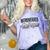 Introverted But Well-Read Book Lover Comfort Color Blast T-Shirt Amethyst