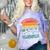 Introverted But Willing To Discuss Cats Comfort Color Blast T-Shirt Amethyst