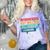 Introverted But Willing To Discuss Learning Comfort Color Blast T-Shirt Amethyst