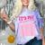 It's My Graduation Sign My Shirt Groovy Girls Graduation Comfort Color Blast T-Shirt Amethyst