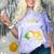 It's Too Peopley Outside Introvert And Cat Lover Comfort Color Blast T-Shirt Amethyst