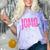JOMO Joy Of Missing Out For The Introvert Comfort Color Blast T-Shirt Amethyst