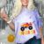 I Just Crushed Kindergarten Monster Graduation Shirt Comfort Color Blast T-Shirt Amethyst