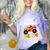 I Just Crushed Preschool Monster Graduation Pre-K Shirt Comfort Color Blast T-Shirt Amethyst