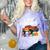 I Just Crushed Preschool Monster Truck Graduation Comfort Color Blast T-Shirt Amethyst