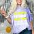 Just Because I'm Awake No Morning Person Introvert Witty Comfort Color Blast T-Shirt Amethyst